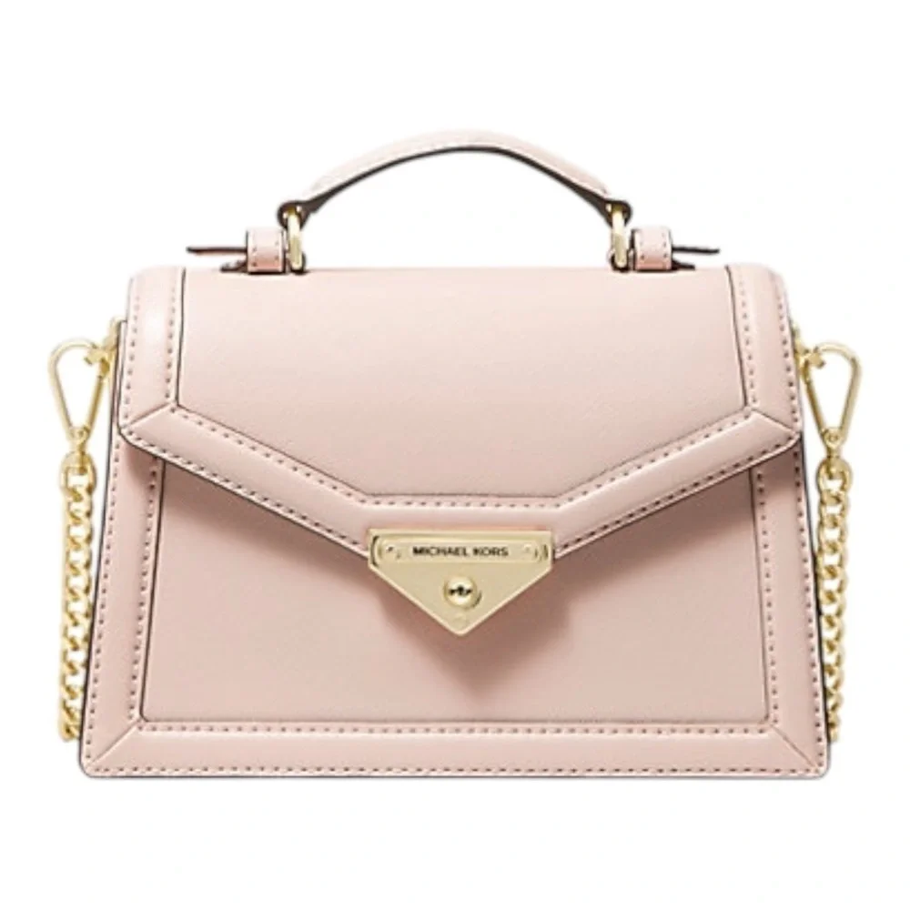 MICHAEL MICHAEL KORS Grace Small Saffiano Leather Crossbody Bag